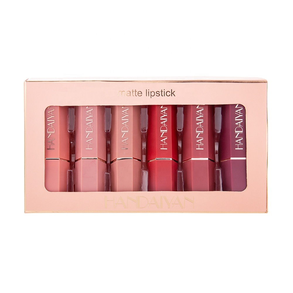Velvet Matte 6 Colourpop Lipstick Set 3.5gx6pcs