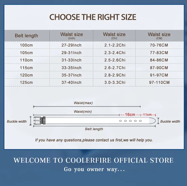 Description Picture 4 of itemFashion Women Genuine Leather Belts