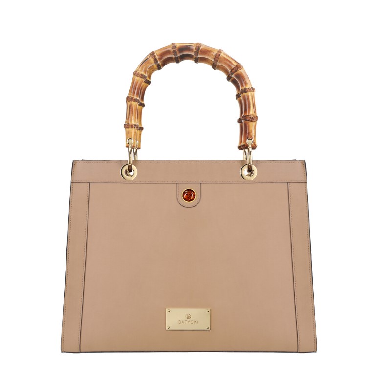 THENA ARNO BEIGE women's leather bag