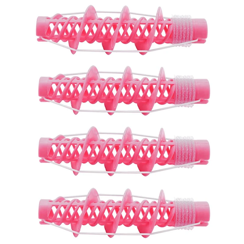 8Pcs Hair Styling Tools Hair Care Natural Big Wave Curls Rollers Curlers Curling Styling Tool