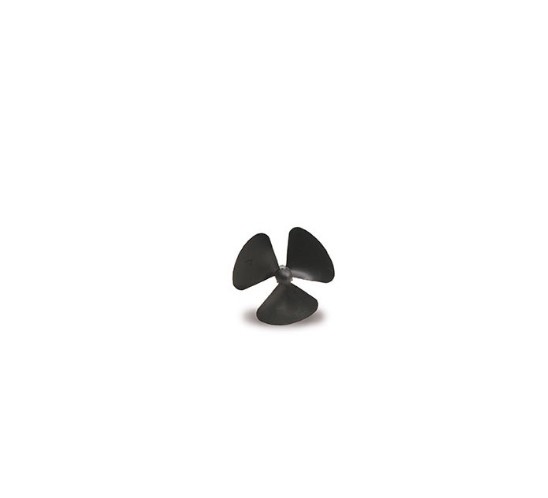 Screw with 3 Blades in ABS Plastic 60 mm (1 Unit) for Ship Modeling