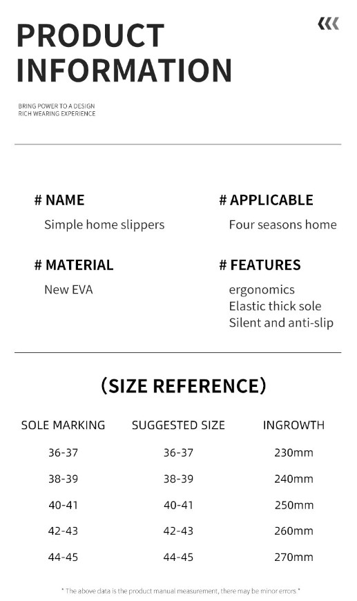 Description Picture 6 of itemWomen's Super Soft Eva Thick Platform Slides, Minimalist And Comfortable Indoor Bathroom Non-Slip Slippers, Women's Slippers