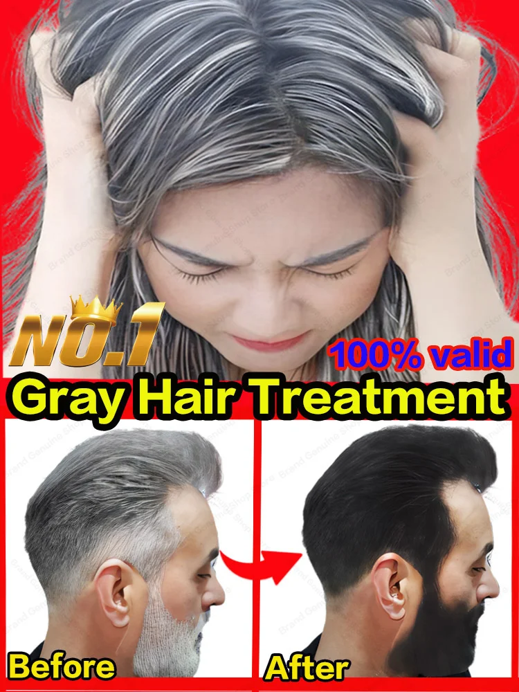 Gray Hair Turns Black Products