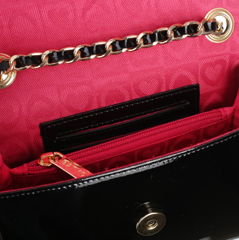 Women's leather bag ELLE vernice