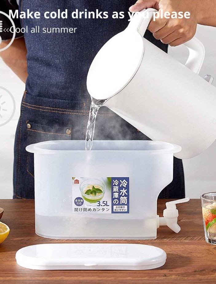 Description Picture 6 of item3.5L Large Capacity Curling Bottle With Faucet