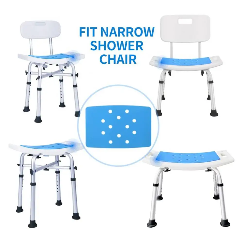 5/3/2/1Pcs Non-slip Bath Chair Elderly Bath Tub Aid Seat Bathroom Bath Chair Shower Stool Seat Cushion Safe Bathroom Environment