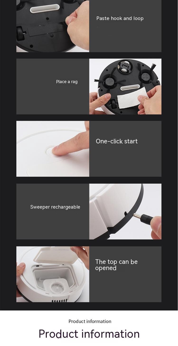 Description Picture 6 of itemSweeping Robot - Mini vacuum cleaner