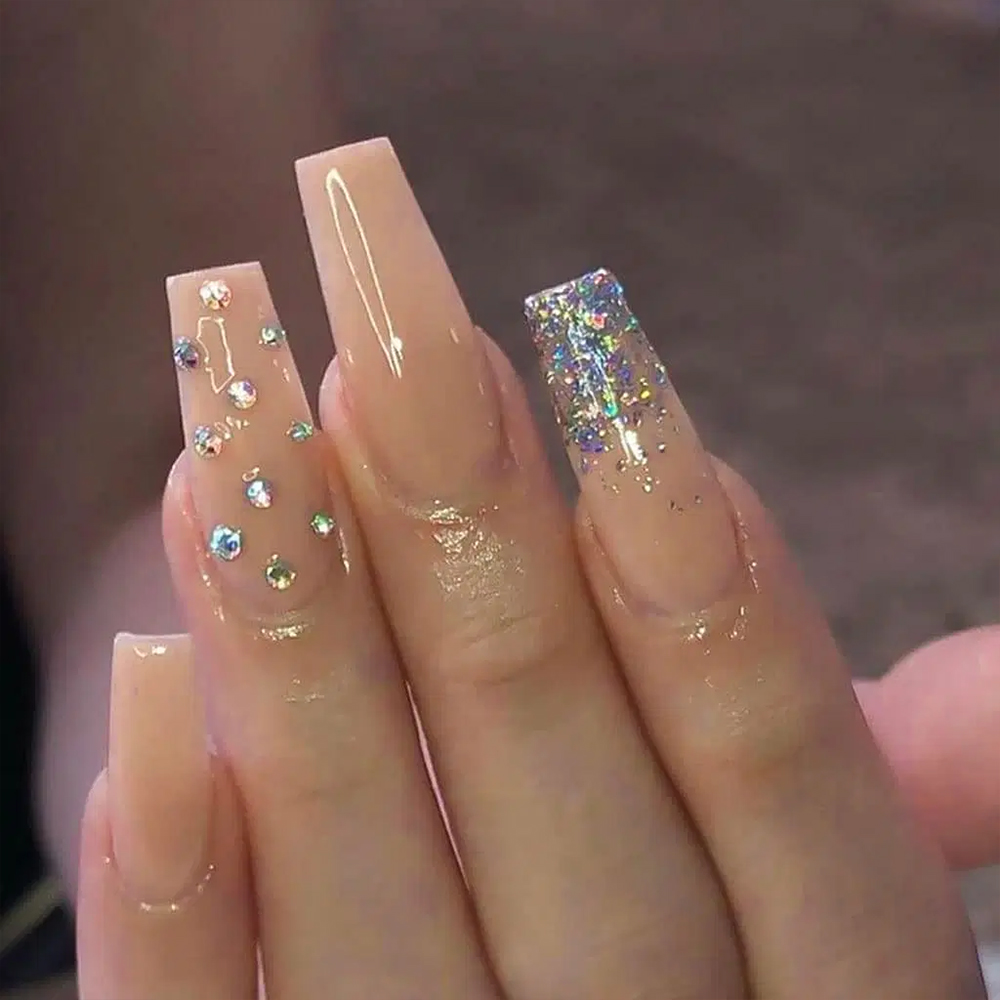 Nude & Rhinest
