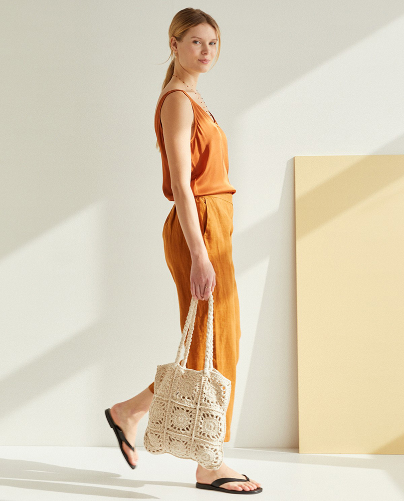 100% LINEN TROUSERS