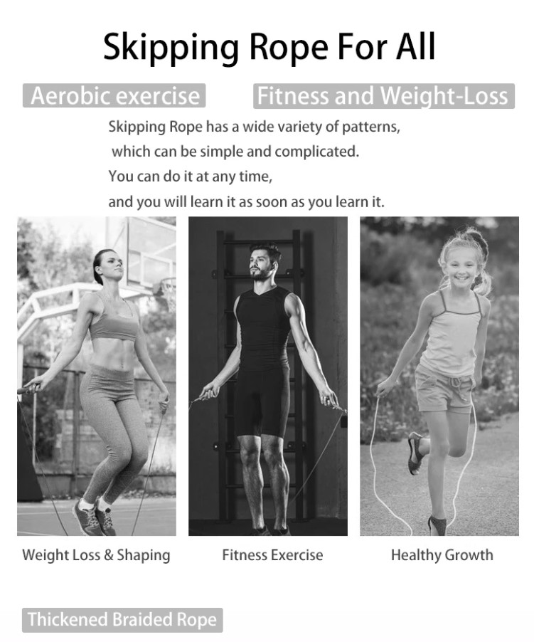 Description Picture 3 of itemFoam Grip Heavy Jump Rope for Crossfit, Boxing, and Fitness Workouts