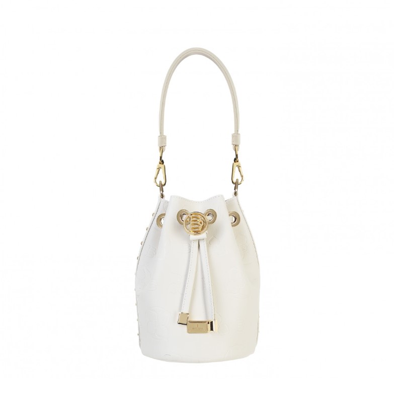 Women's handbag MILANO NAPA ECRU leather bag
