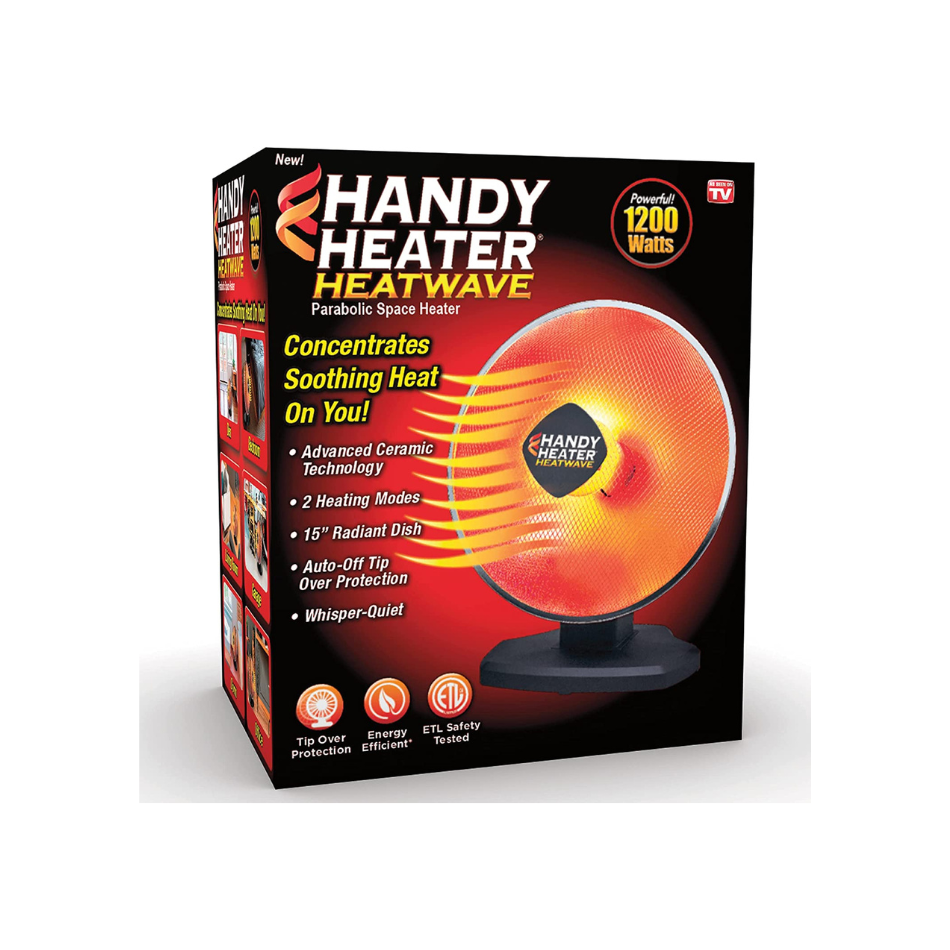 Handy Heater Heatwave Parabolic Space Heater