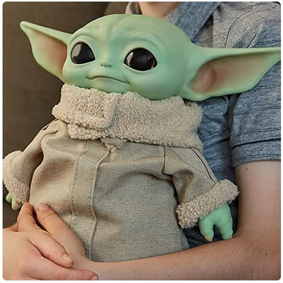  Iconic Brand Star Wars 28cm Baby Yoda Action Figure - Ideal Toy Model for Kids' Birthday Gifts