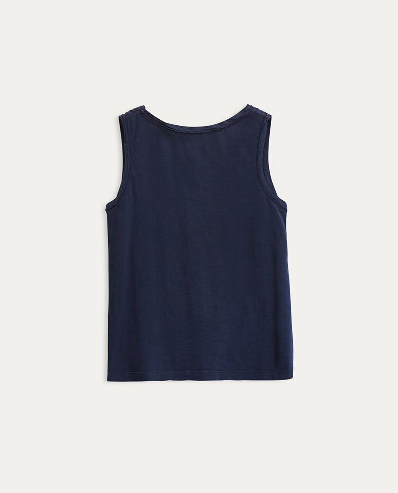 ORGANIC-COTTON V-NECK CAMISOLE TOP