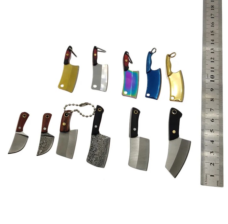 Description Picture 3 of itemMini EDC Keychain Knife: Swayboo Portable Fixed Blade Cutter with Real Letter Knife Pattern