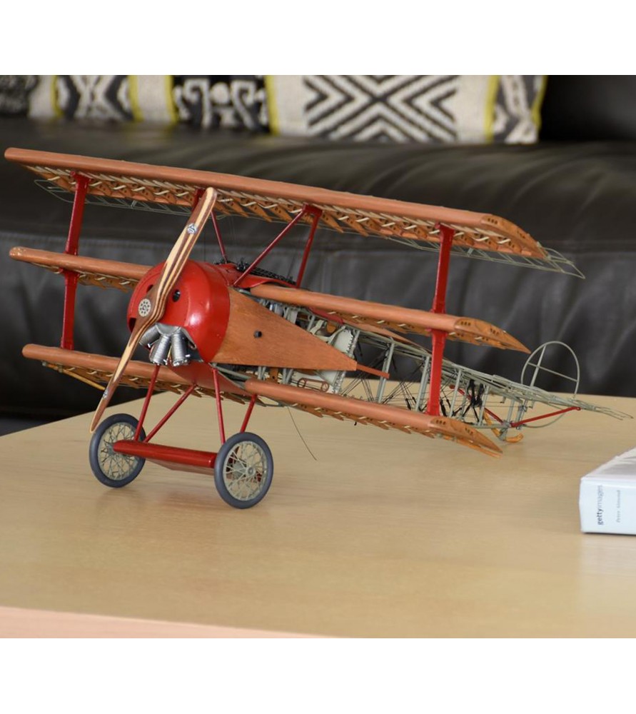 Gift Pack with Fighter Model, Paints and Tools: Aircraft Fokker Dr. I