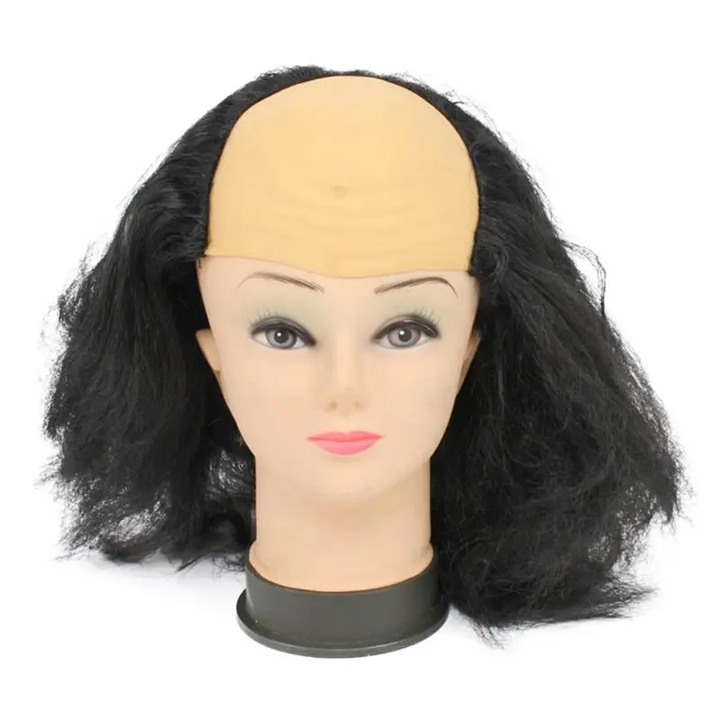 1pc Bald Cap Bald Wig Latex Bald Wig Funny Old Lady Wigs Masquerade Party Bald Wig Wig Head Mask Festival Costume Props