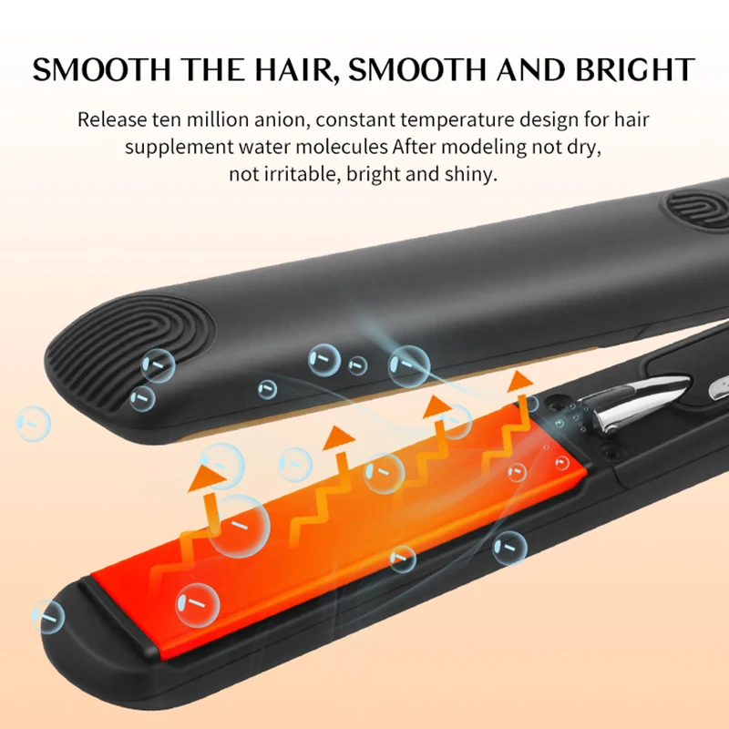Professional Straightener Hair Salon Styling Curling Iron Flat Iron 480? Negative Ion Anti-scalding Hair Care
