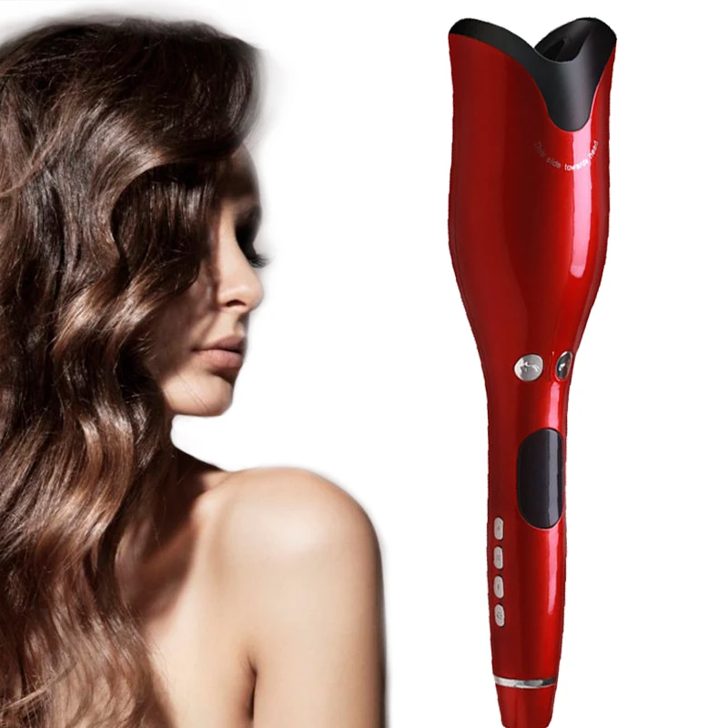 Multi-Automatic Curly Hair Curler For Women Negative Ion Hair Styling Tools Ceramic Rotating Wave Magic Curling Iron Styling