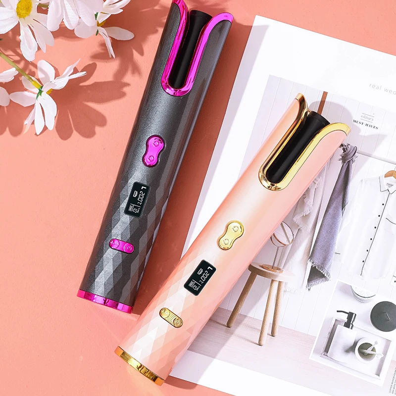 automatic curler Wand Ceramic Heating Care Wave curl iron hair curler electric curling iron Wireless charging