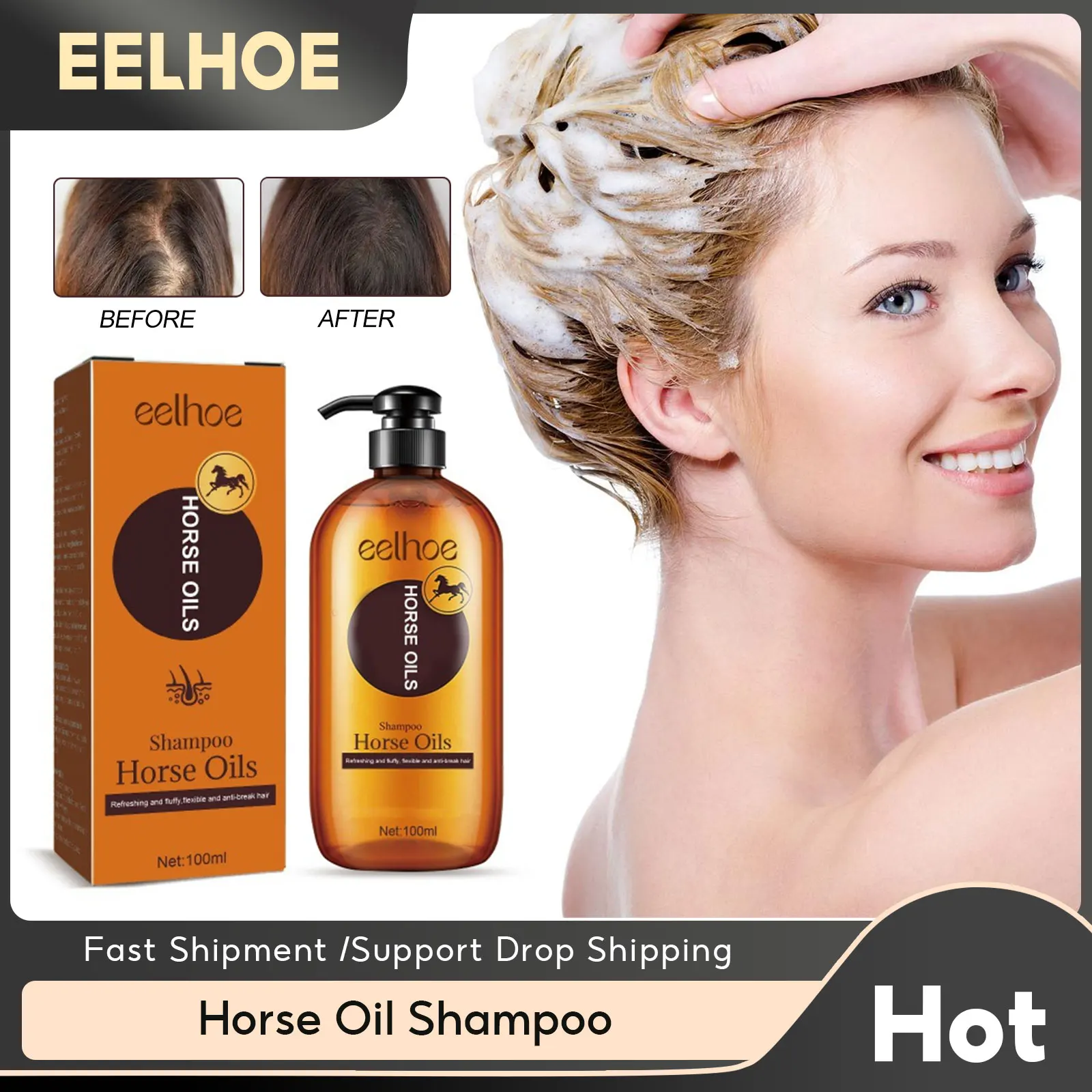 Hair Cleansing Shampoo Moisturizing Anti Hair Loss Oil Control Dandruff Damaged Treatment Dry Scalps Nourishing Shampoo Products