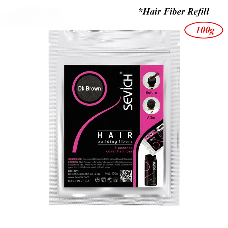 Blender Conceal Styling Fiber Hair Powders Thinning Loss Building Hair Fibers Keratin Eyelash Extension 25g Black 10 Colors