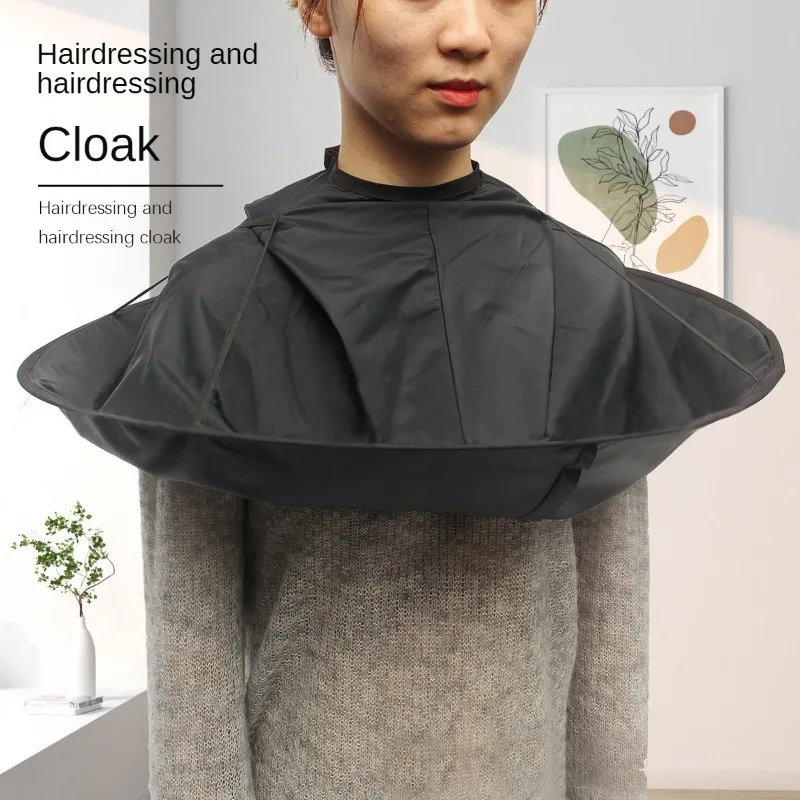 1PC Waterproof Adult Hair Cutting Cloak Foldable Umbrella Cape Salon Barber Home Hairdressing Cape Cover Cloth