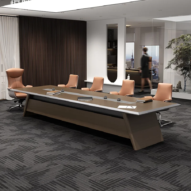Cabinets Executive Office Desk Corner Aesthetic Luxury Conference Reception Desk Modern Escritorios De Oficina Furnitures