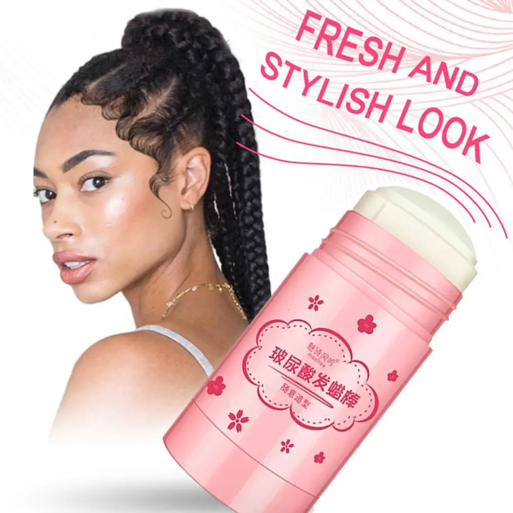 Hair Wax Stick Prevent Frizz Arrange Loose Smooth Fast Hair Cream Stick Waxes Non Greasy Hair Styling 40g Plant Nourish Nat H7d0