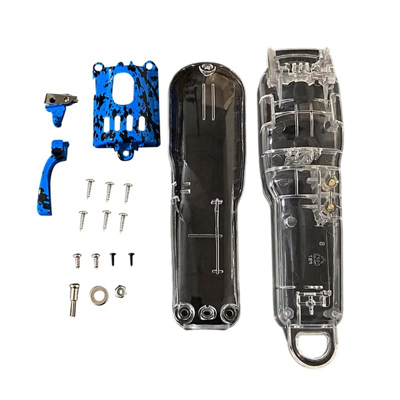 Electric Hair Clipper Shell Kit Camouflage Barber Shop Styling Cordless Trimmer DIY Housing Cover For Wahl 8148 / 8591