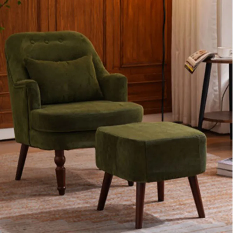 Vanity Floor Luxury Relax Modern Wooden Italian Lounge Armchair Design Makeup Chairs Indoor Chaises De Salon Patio Furniture