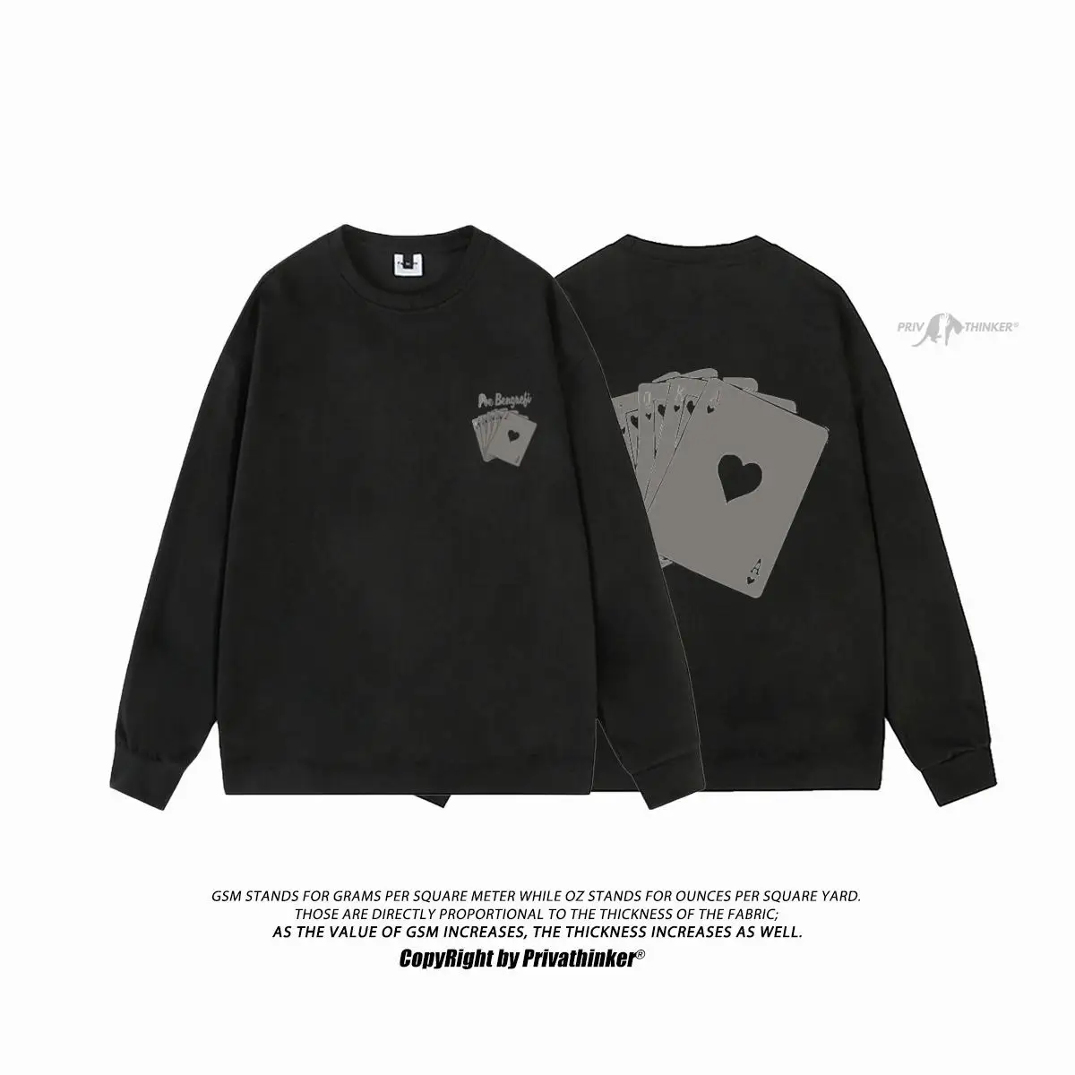 soft Suede sweatshirts Men Baggy street vintage poker Graphic Pullovers Autumn new Hoodies Hip Hop Oversized Harajuku Male Tops