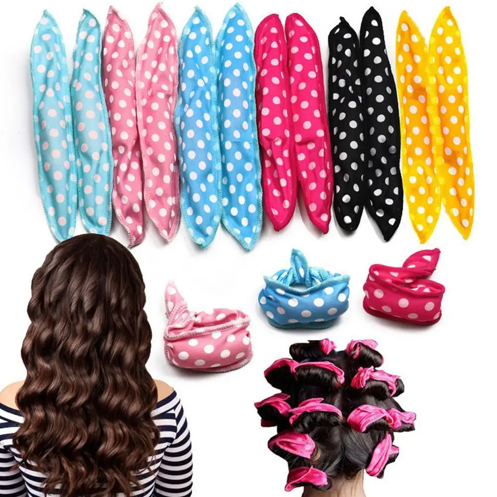 12pcs Foam Pillow Curler Care Best Tools Sleep Rollers Hair 10Pcs/Lot Soft Flexible Set Hair Sponge Styling DIY Hair hair roller