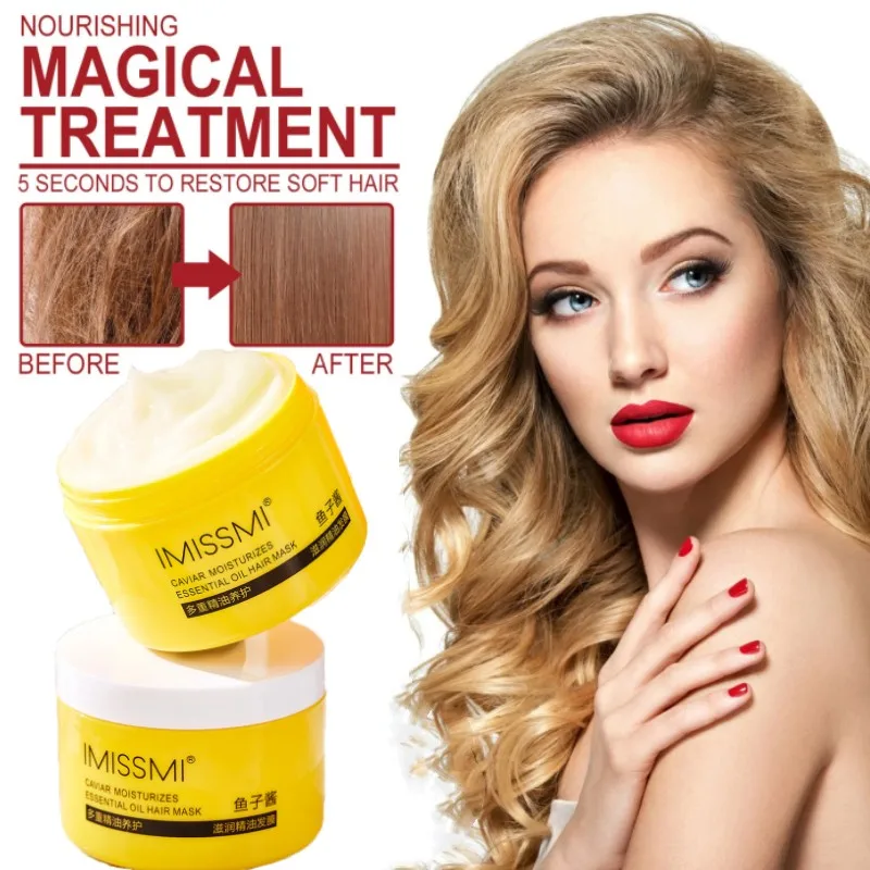 Caviar Hair Mask Instant Repair Moisturizing Essence To Improve Dry Rough Damaged Hair Hair Salon Care Conditioner Keratin