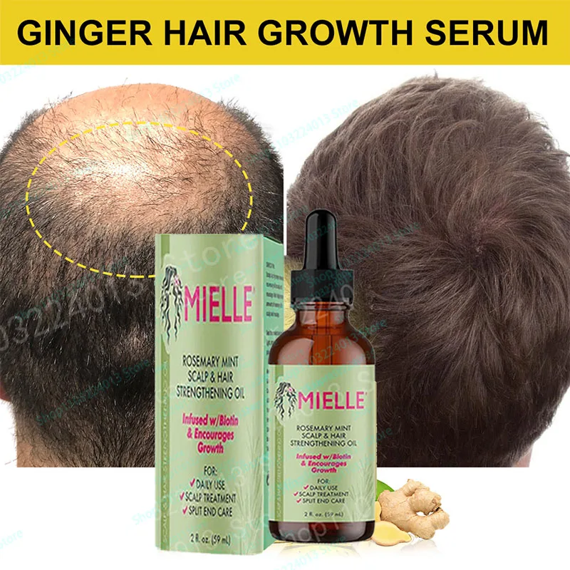 Mielle Organics Hair Serum Mask and Conditioner Shampoo Repair Dry and Damaged Hair Suitable for Dry and Split Hair