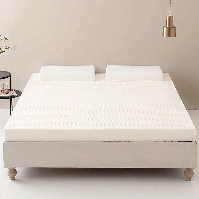 Portable Tatami Mat Folding Sleeping Mat 10cm Natural Latex Liquid Mattress Rubber Cushion for Two Household Bedroom Furniture